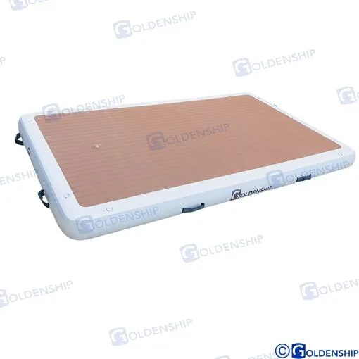 Plateforme gonflable flottante 250CM  Goldenship - réf GS20400