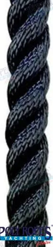 Polyester superieur noir 10mm (220 m) Poly Ropes - réf POL1210043710