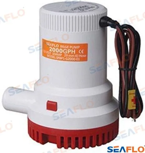 Pompe de cale 2000gph 12v Seaflo - réf SFBP1G200001