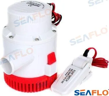 Pompe de cale 3000 gph 24v serie 1 Seaflo - réf SFBP2G300001