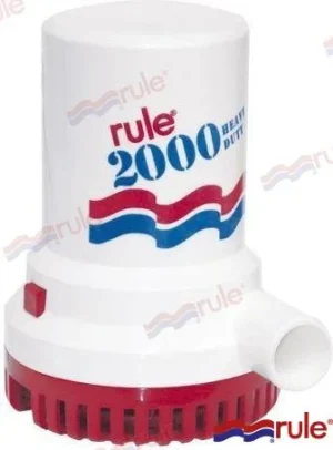 Pompe de cale rule 2000-12v – réf RU10