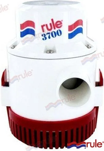 Pompe de cale rule 3700 24v - réf RU16A