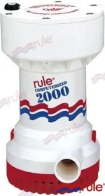 Pompe de cale rule-matic 2000-12v - réf RU53S