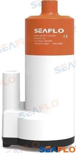 Pompe de caravane 12v 12l/mn Seaflo - réf SFSP1L01201