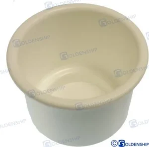Porte boisson 100mm blanc Goldenship – réf GS41475