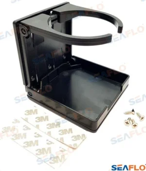 Porte boisson reglable noir Seaflo – réf SFDH201