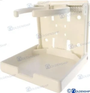 Porte gobelet blanc Goldenship – réf GS41470