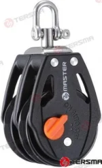 Poulie doble avec blocage 57mm Tersma - réf MVRA0503F