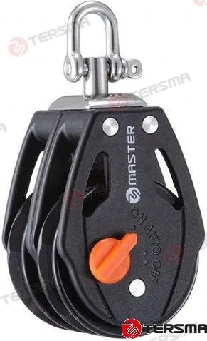 Poulie doble avec blocage 57mm Tersma – réf MVRA0503F