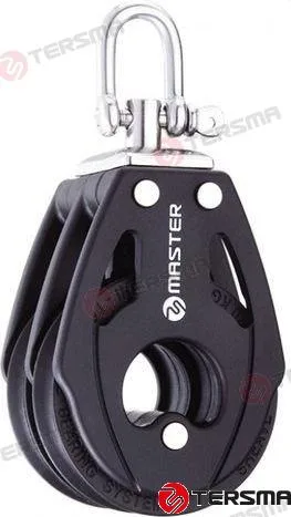Poulie double 57mm Tersma – réf MVBB0503F