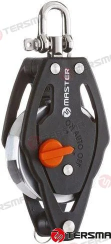 Poulie simple avec blocage 57mm Tersma – réf MVRA0502F
