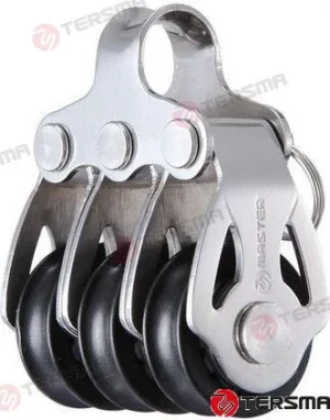 Poulie triple 22mm Tersma – réf MVSB2205F