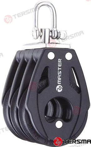 Poulie triple 57mm Tersma – réf MVBB0505F