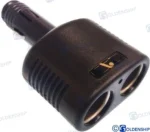 Prise 12v double Goldenship - réf GS11010