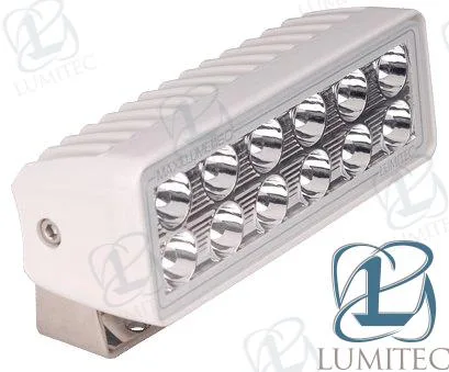 Projecteur blanc 181x80x66mm Lumitec - Maxillume