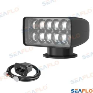Projecteur noir 40w 12/24 Seaflo – réf SFSL33500W03B