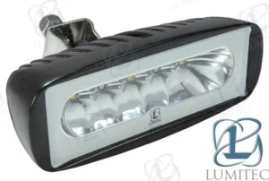 Projecteur noir led blanc/bleu Lumitec – réf LUM101217