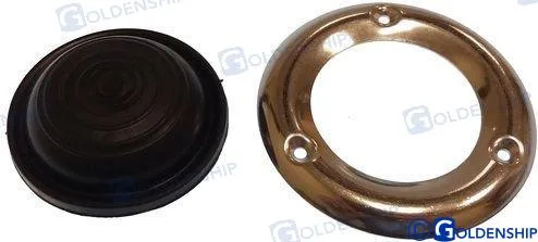 Protection caoutchouc noire Goldenship - réf GS63093
