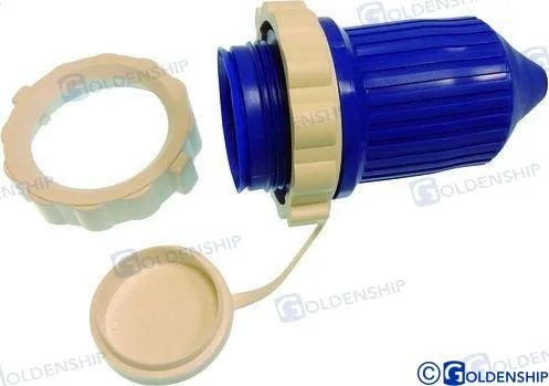 Capuchon de protection pour connecteur femelle de quai 30 A en PVC - Goldenship réf. GS11358
