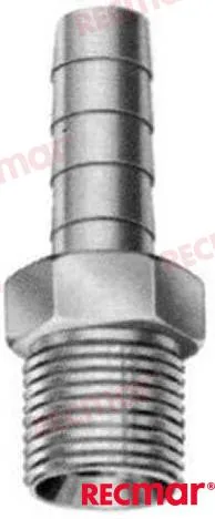 Raccord cannelé laiton 1/8&Prime; Recmar – réf REC22-00845