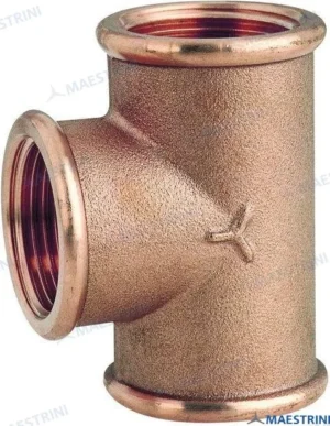 Raccord t bronze 4&Prime; Maestrini – réf GS30679