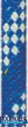 Racing-2002 4mm. bleu/blanc 100m Poly Ropes - réf POL2269912040