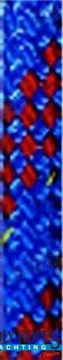 Racing-2002 5mm. bleu/rouge (100 m) Poly Ropes - réf POL2262912050