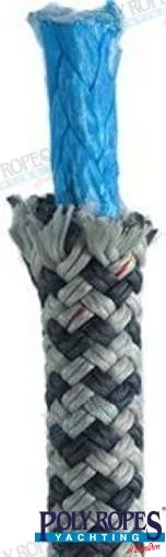 Racing 4004 5mm. gris/noir 100m Poly Ropes - réf POL2281952005