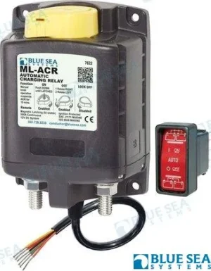 Relais auto de charge ml 500a 12v Blue Sea – réf BS7622