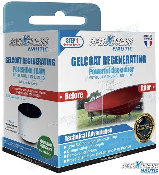Rénovateur gelcoat PadXpress - réf PXPB800