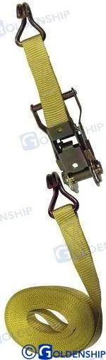 Sangle amarrage 1,5 – jaune – 6 m Goldenship – réf GS76121