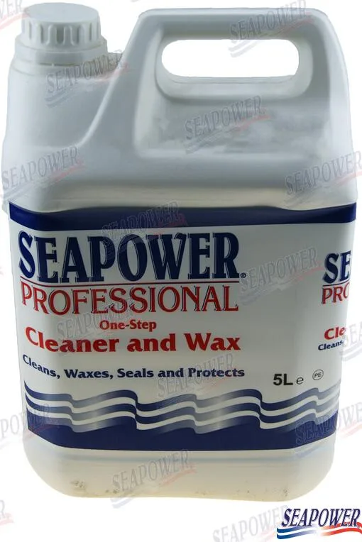 Seapower cleaner & wax 5 lt - réf SPCW5