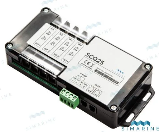 Shunt quattro 4 x 25a Simarine - SCQ25