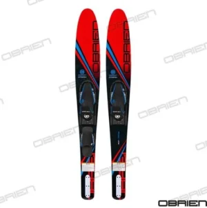 Ski combo vortex 65 w/x7 & rt rouge Obrien – réf OB2231130