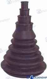 Soufflet de protection noir 175mm Goldenship - réf GS41185