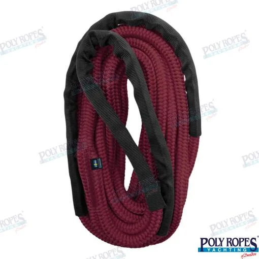 Storm x bordeaux - noir 16mm 10m Poly Ropes - réf POL3725271016