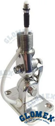 Support 4 positions inox connexion fme Glomex - réf GLORA107SSFME