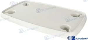 Table rectangulaire blanche 760 x 460 mm Goldenship – réf GS73492