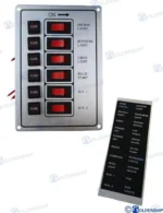Tableau 6 interrupteurs Goldenship - réf GS11193