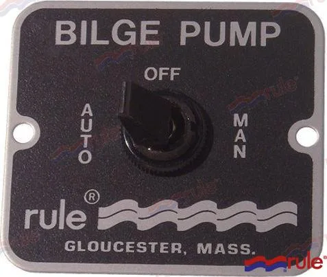 Tableau de commande ppe de cale 12/24v Rule - réf RU45