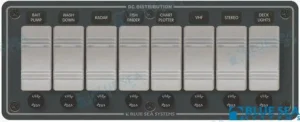 Tableau horizontal 8 interrupteurs Blue Sea – réf BS8261