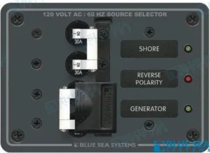 Tableau select source alim 230v 16a Blue Sea – réf BS8132