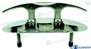 Taquet rabattable 210 x 70mm + vis Goldenship – réf GS70096