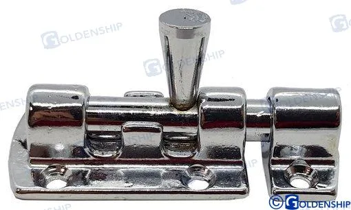 Targette laiton chrome 60mm Goldenship - réf GS72442