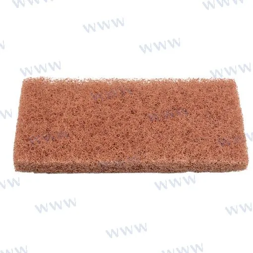Tbrite tampon abrasif 120x250mm marron - réf TBR10120