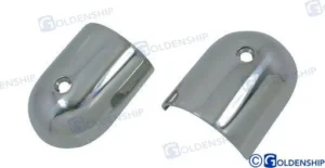 Terminaison inox pour liston 47mm (2) Goldenship – réf GS62180