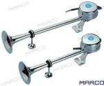 Trompe électrique double 12v Marco - réf GS12024