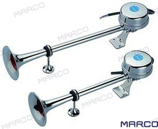 Trompe électrique double 24v Marco - réf GS12025
