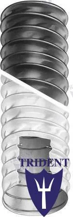 Tuyau de ventilation noir 3 » 15 metres Trident – réf TRI402-3006