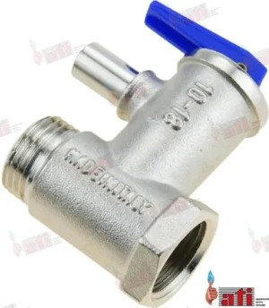 Valve sécurité bleu 1/2” tar. 8 ±0.5 bar Ati – réf GS50415